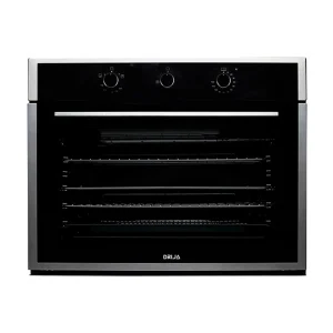 Horno p/empotrar a gas roma 76cm (30")  110-120v acero Drija